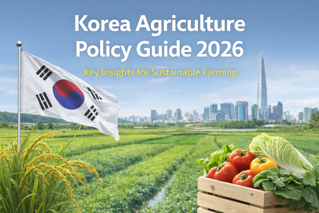한국 농업 정책 가이드 2026